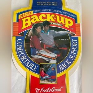 Deluxe Back-Up by Nada-Chair Purple Back Support